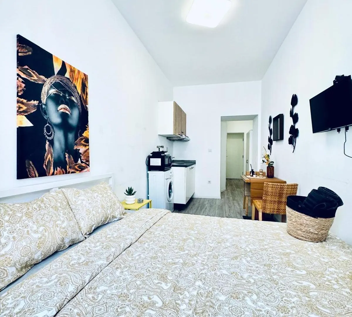 Cozy Studio Apt, 15-Min Drive To Schoenbrunn 维也纳 公寓