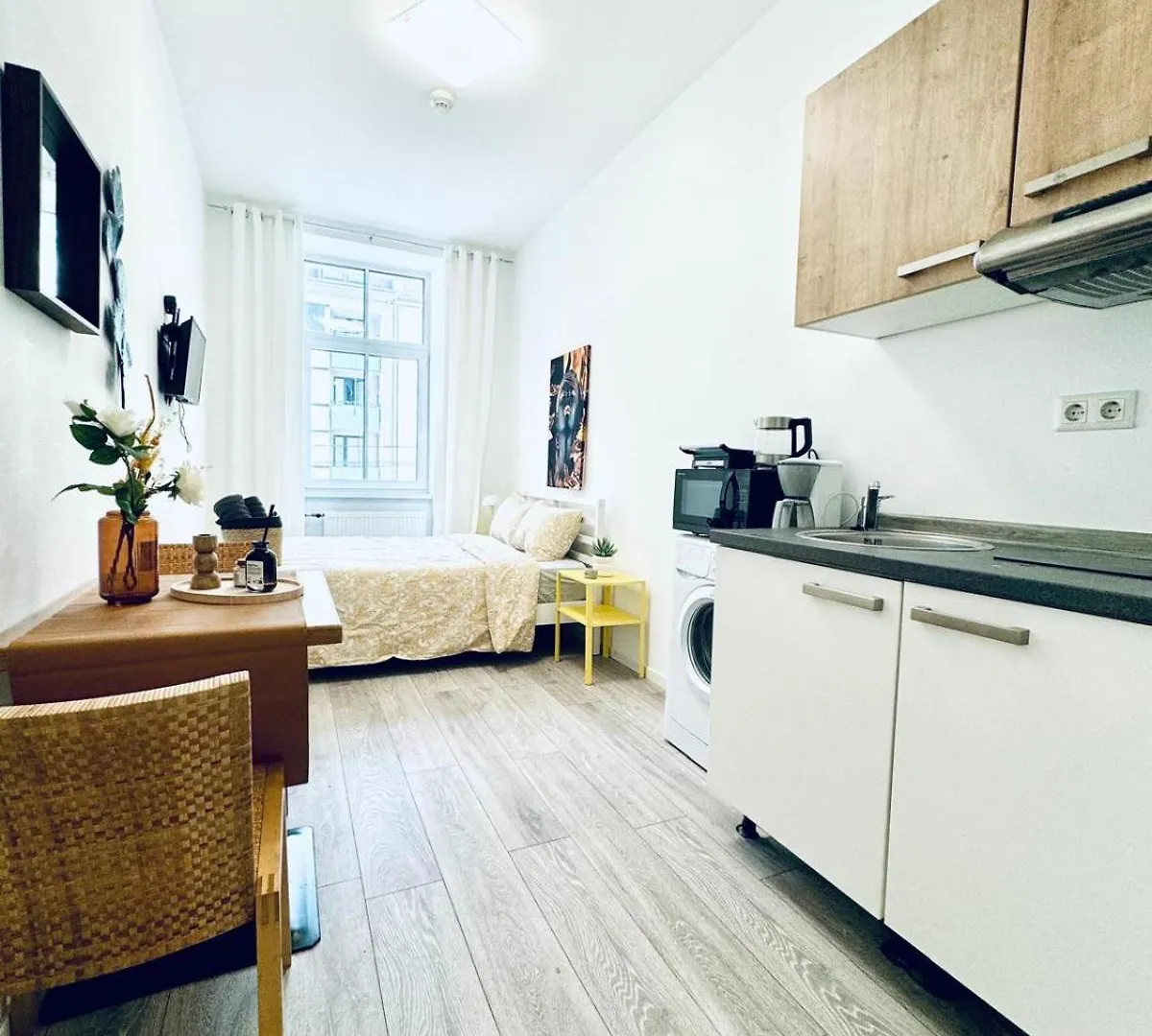 Cozy Studio Apt, 15-Min Drive To Schoenbrunn 维也纳 0*,  奥地利